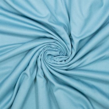 Gewebter Bambus mit rec. Polyester / Elasthan delphinenblau